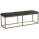 Alley Rustic Bronze / Piccolo Pebble Bench